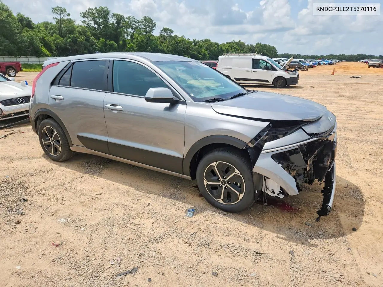 2026 Kia Niro Lx VIN: KNDCP3LE2T5370116 Lot: 58835476