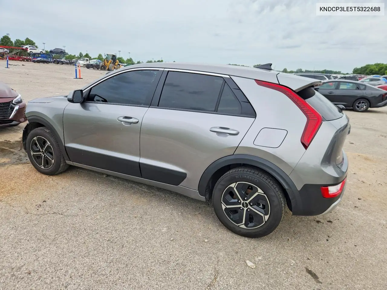 2026 Kia Niro Lx VIN: KNDCP3LE5T5322688 Lot: 60390606