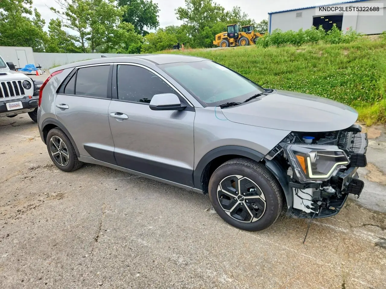 2026 Kia Niro Lx VIN: KNDCP3LE5T5322688 Lot: 60390606