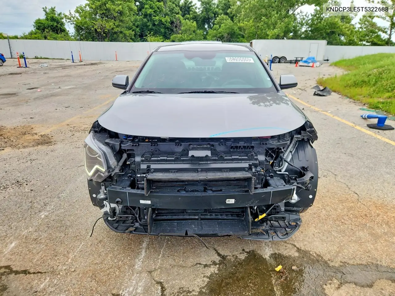 2026 Kia Niro Lx VIN: KNDCP3LE5T5322688 Lot: 60390606