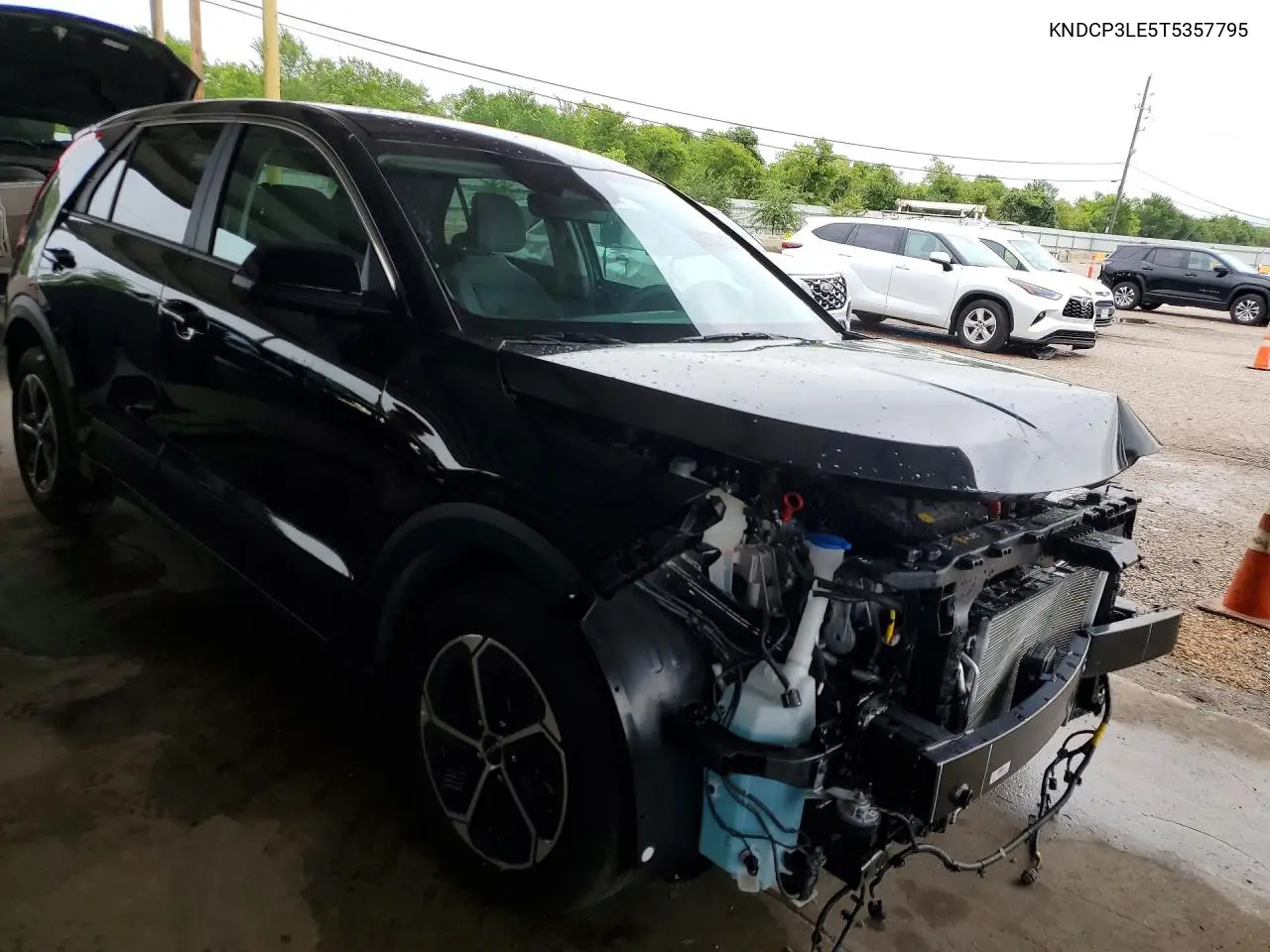 2026 Kia Niro Lx VIN: KNDCP3LE5T5357795 Lot: 60890366