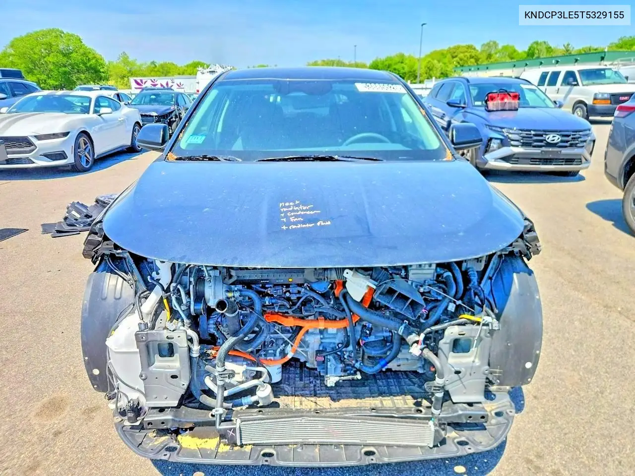 2026 Kia Niro Lx VIN: KNDCP3LE5T5329155 Lot: 60966306