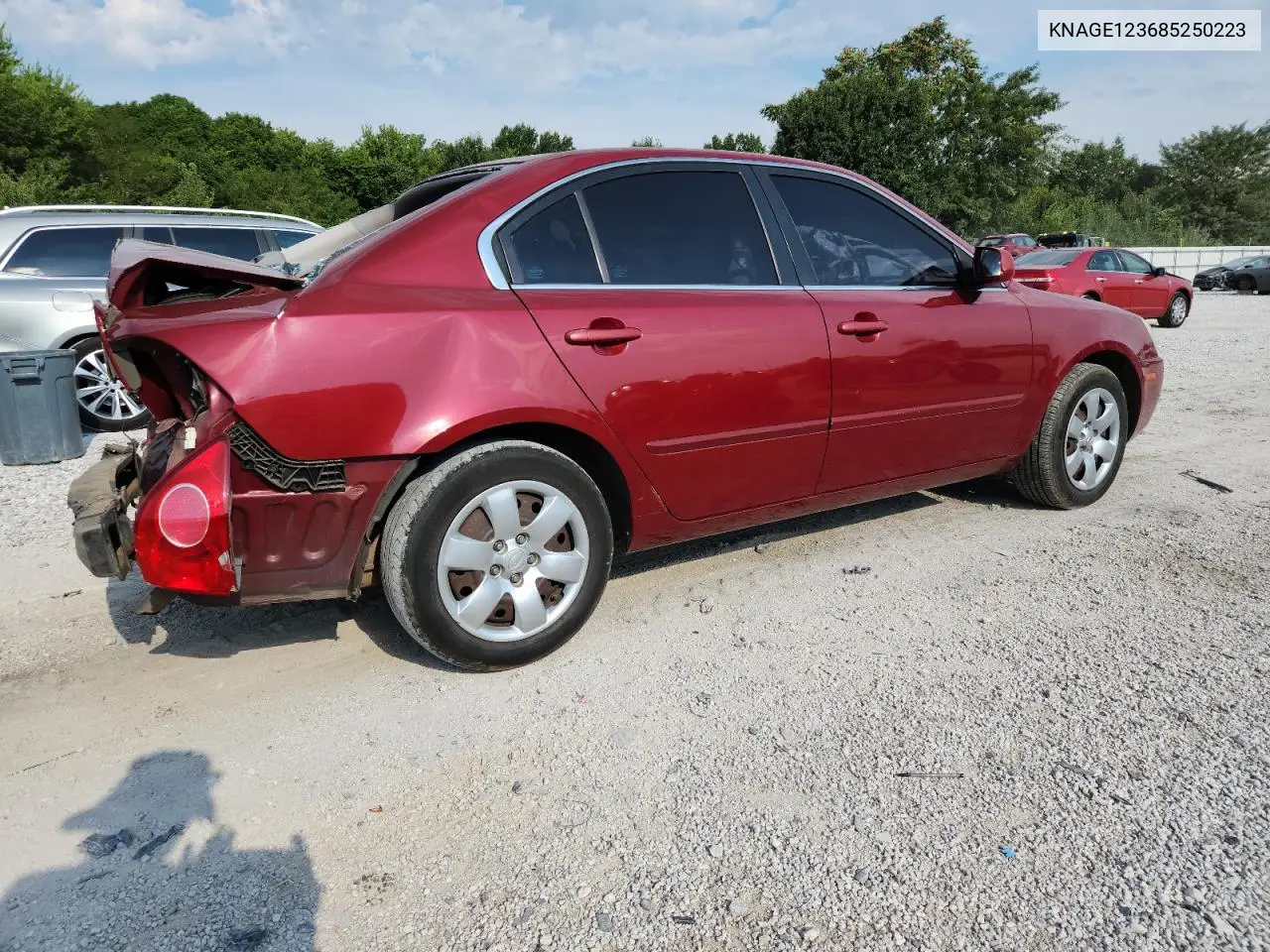 KNAGE123685250223 2008 Kia Optima Lx