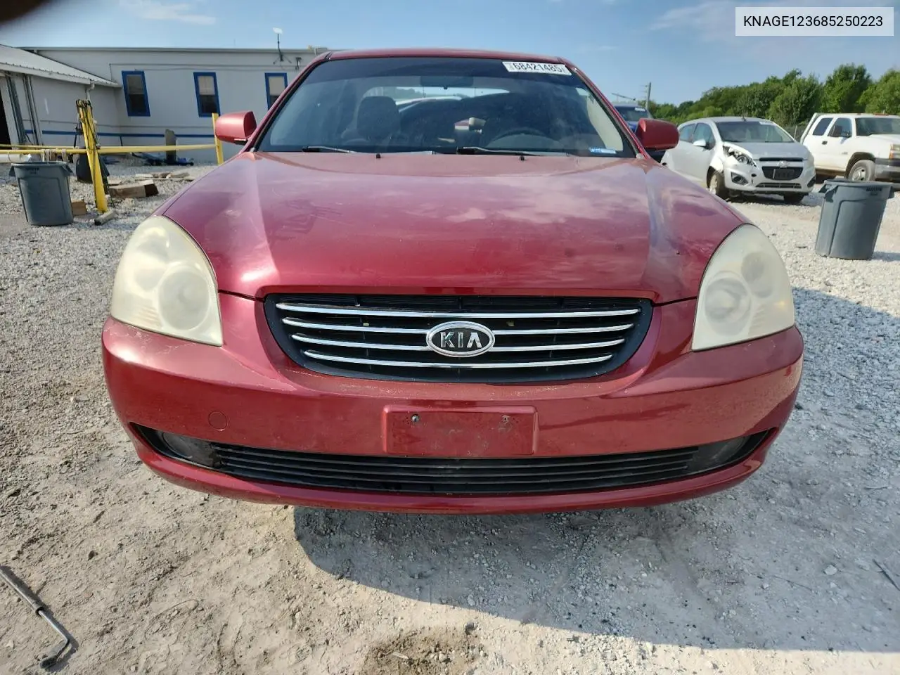 KNAGE123685250223 2008 Kia Optima Lx