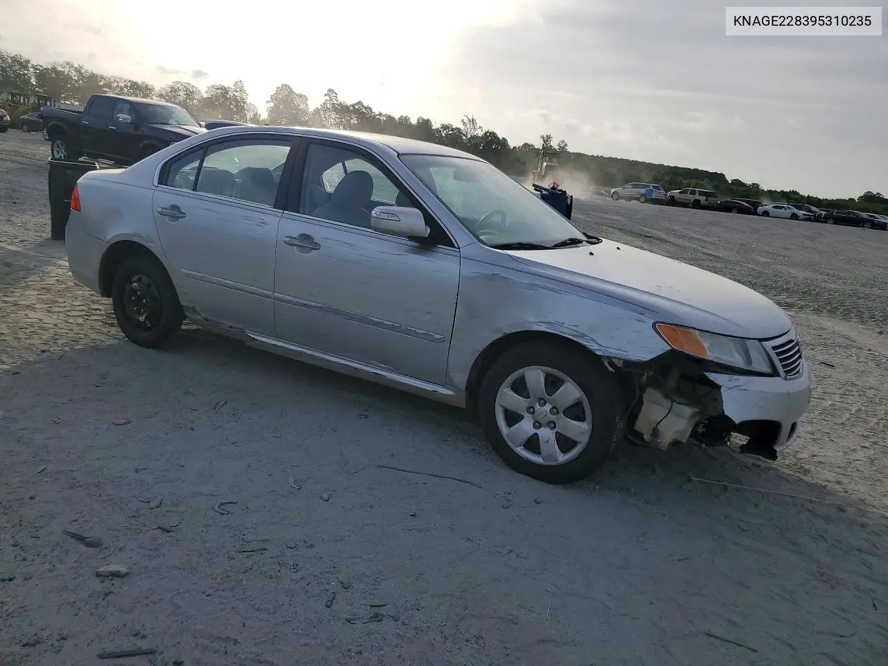 2009 Kia Optima Lx/Ex VIN: KNAGE228395310235 Lot: 61178826