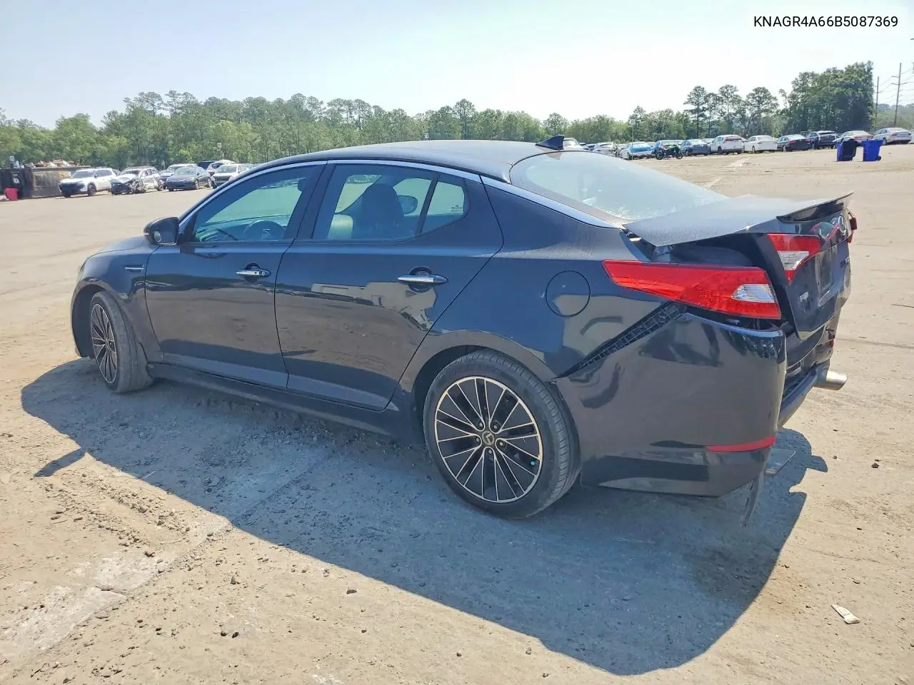 2011 Kia Optima Sx VIN: KNAGR4A66B5087369 Lot: 56831686