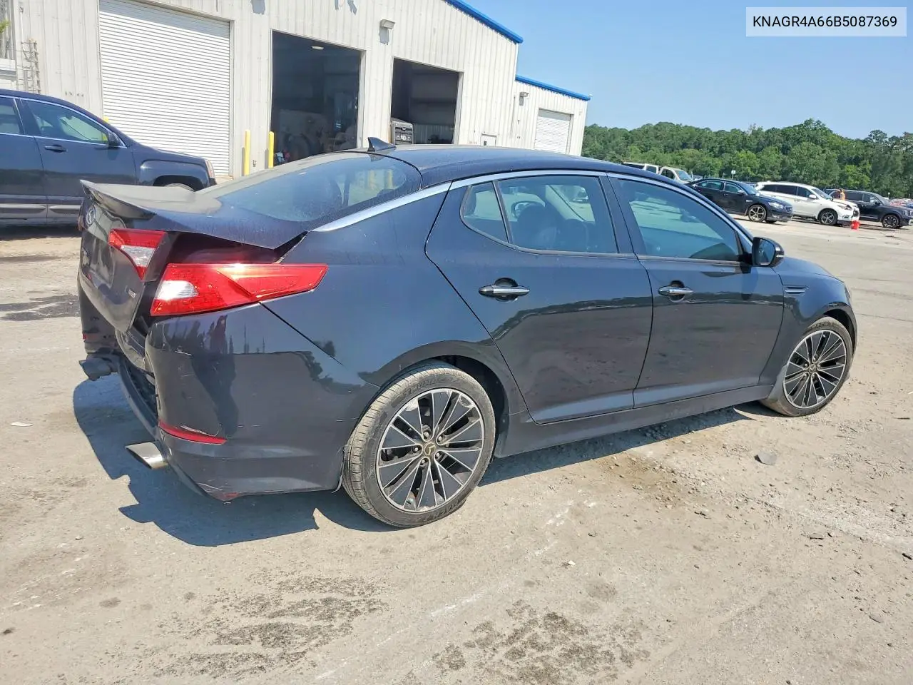 2011 Kia Optima Sx VIN: KNAGR4A66B5087369 Lot: 56831686