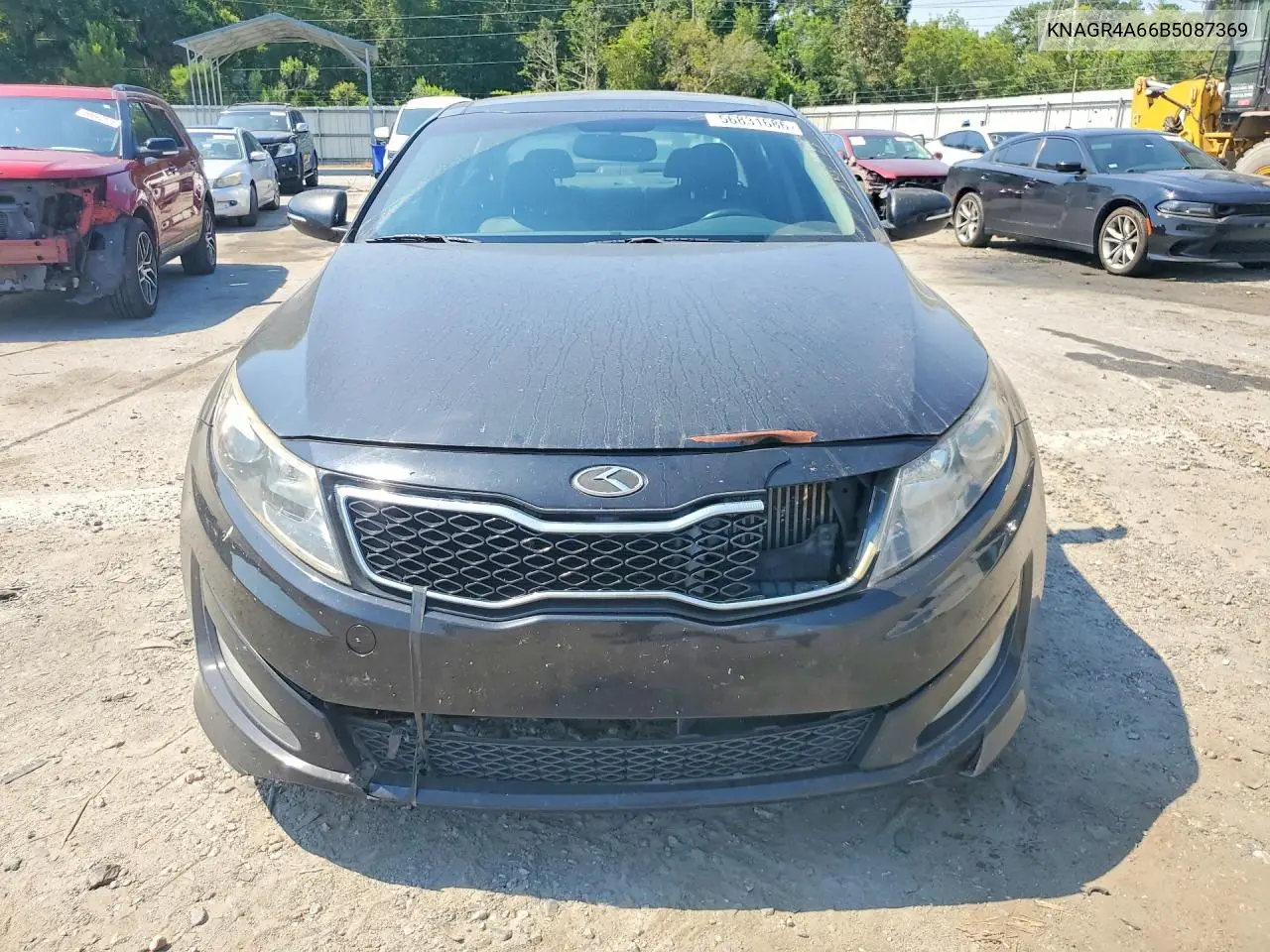 2011 Kia Optima Sx VIN: KNAGR4A66B5087369 Lot: 56831686