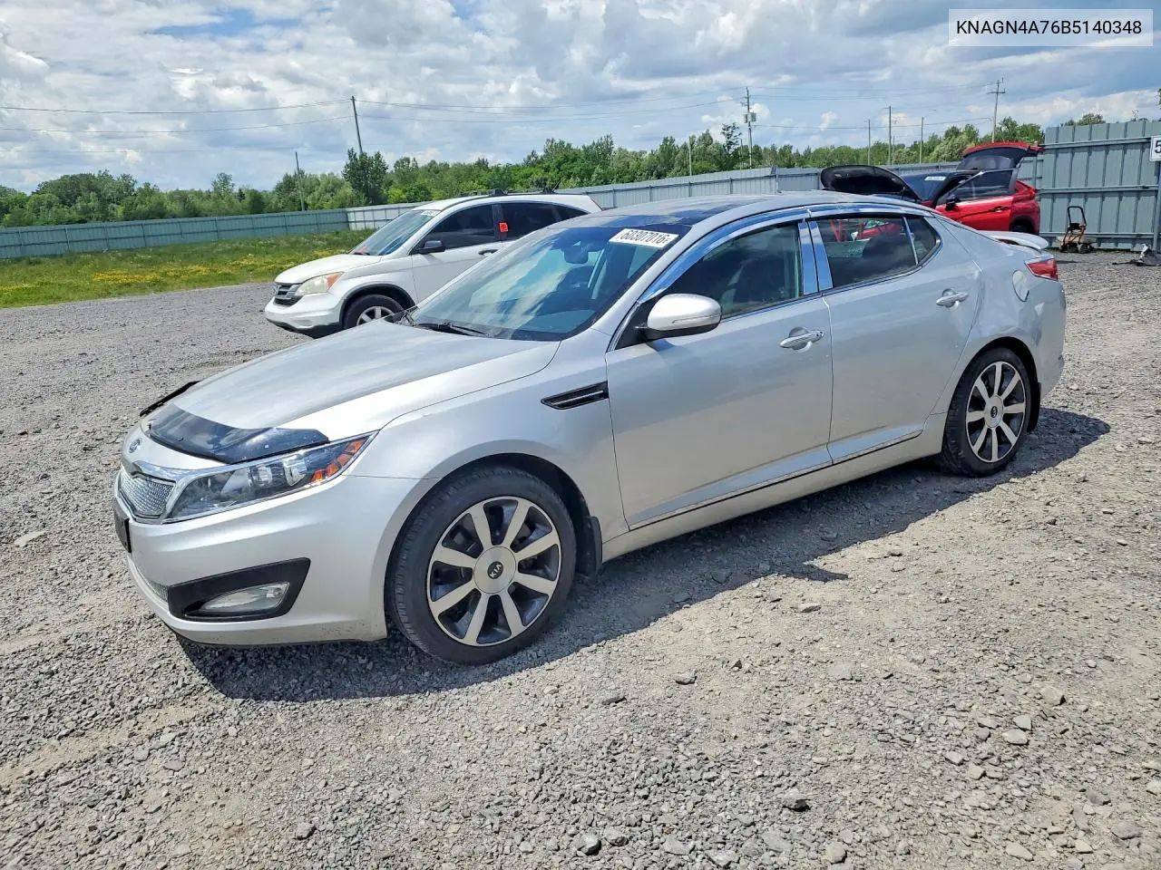 2011 Kia Optima Ex VIN: KNAGN4A76B5140348 Lot: 60307016