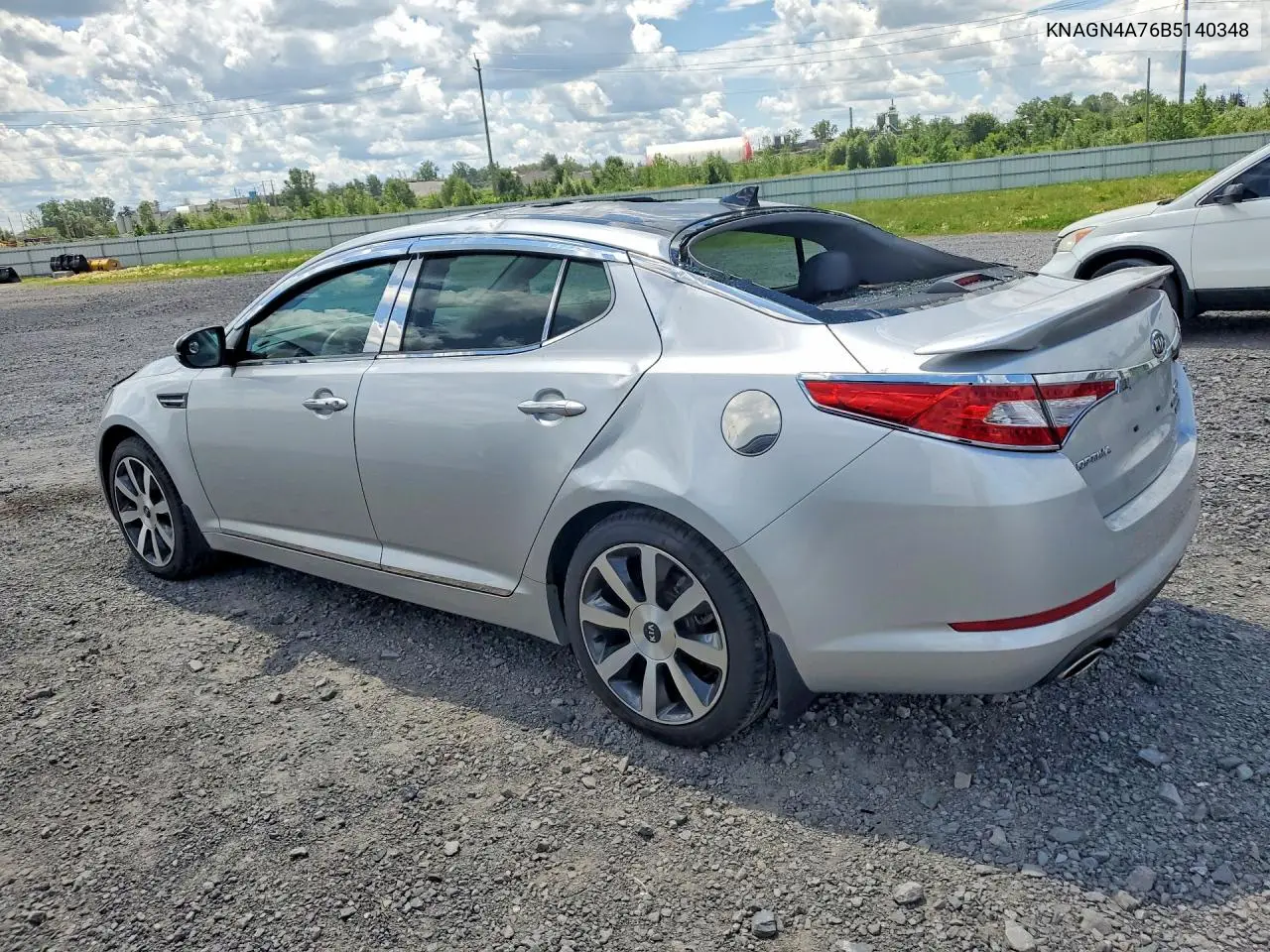 2011 Kia Optima Ex VIN: KNAGN4A76B5140348 Lot: 60307016