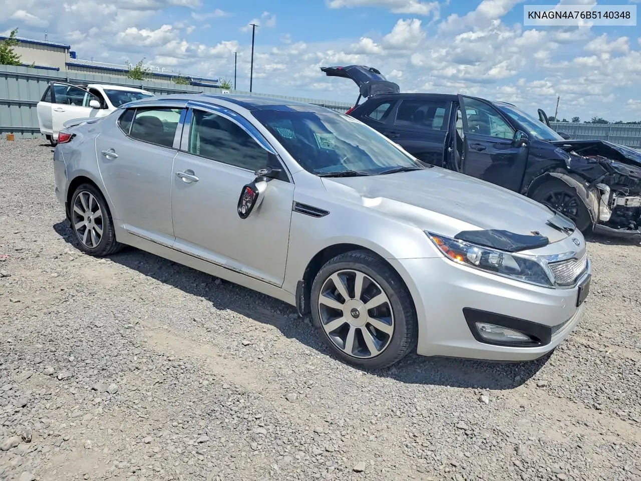 2011 Kia Optima Ex VIN: KNAGN4A76B5140348 Lot: 60307016
