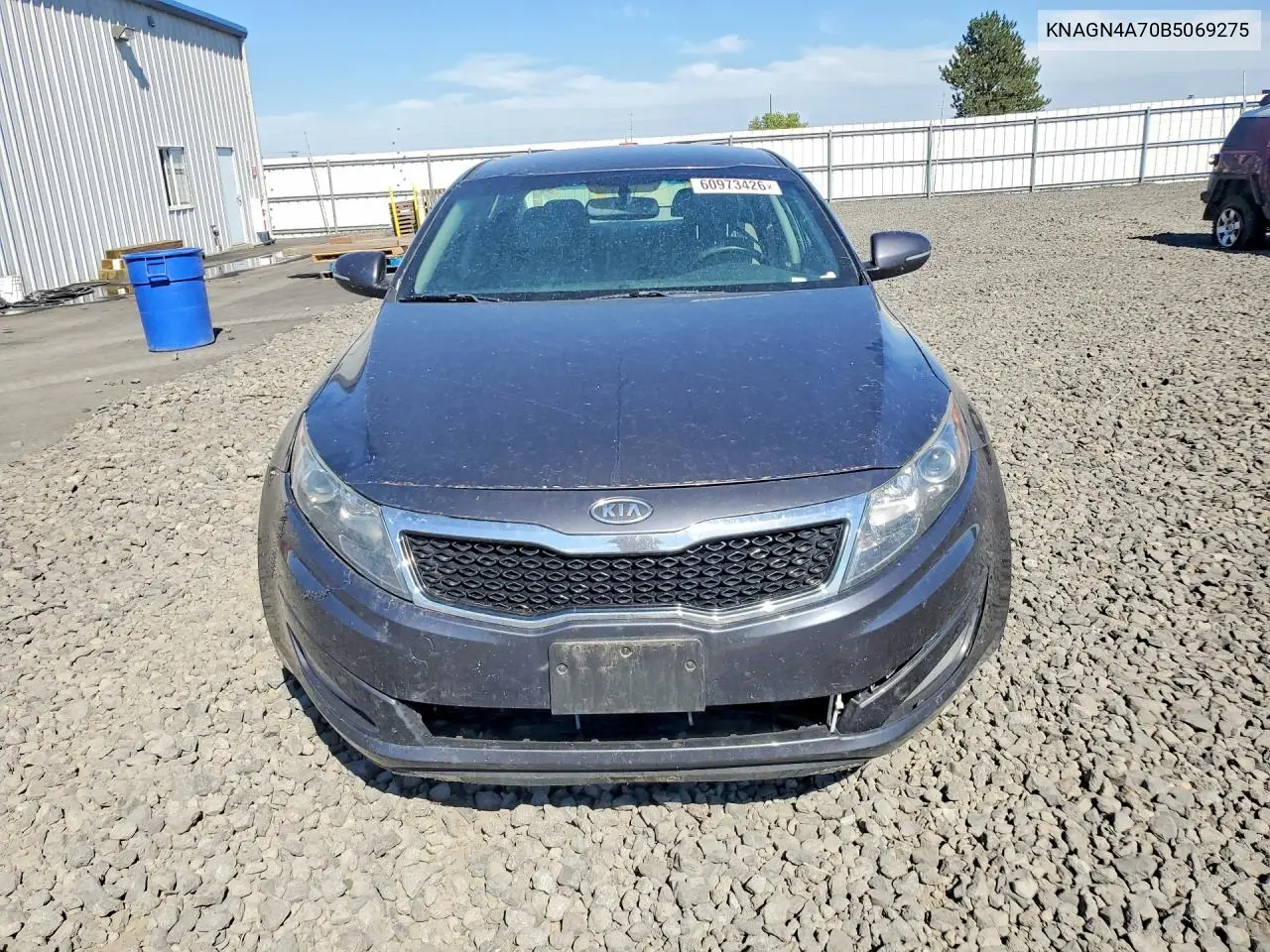 2011 Kia Optima Ex VIN: KNAGN4A70B5069275 Lot: 60973426