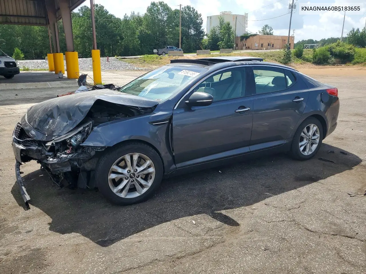 2011 Kia Optima Ex Turbo VIN: KNAGN4A60B5183655 Lot: 61892466