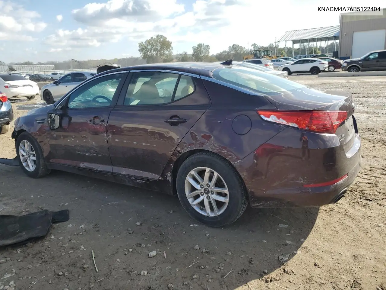 KNAGM4A76B5122404 2011 Kia Optima Lx