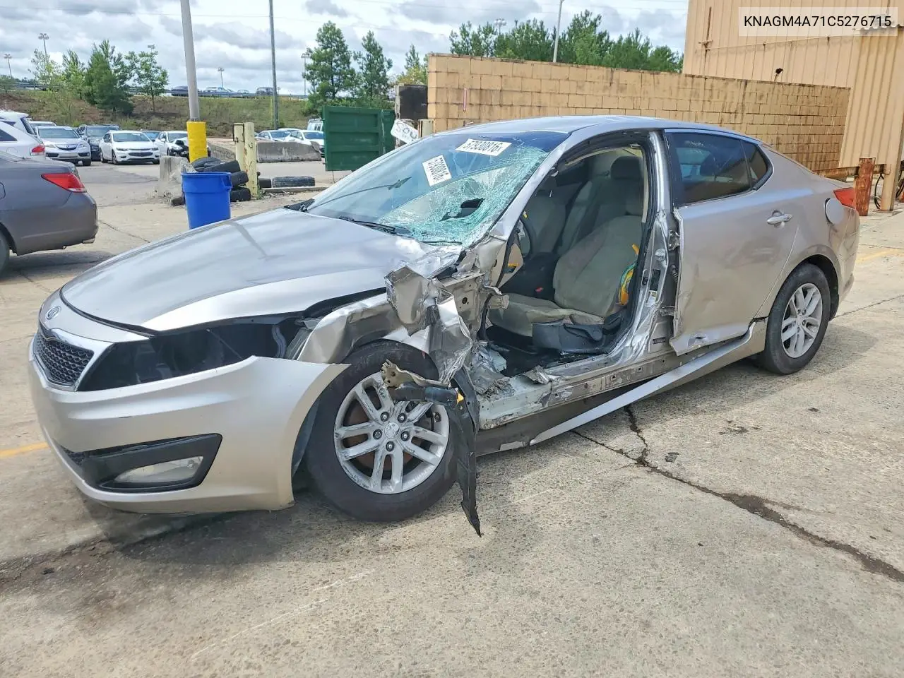 2012 Kia Optima Lx VIN: KNAGM4A71C5276715 Lot: 57930816