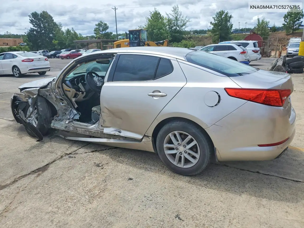 2012 Kia Optima Lx VIN: KNAGM4A71C5276715 Lot: 57930816