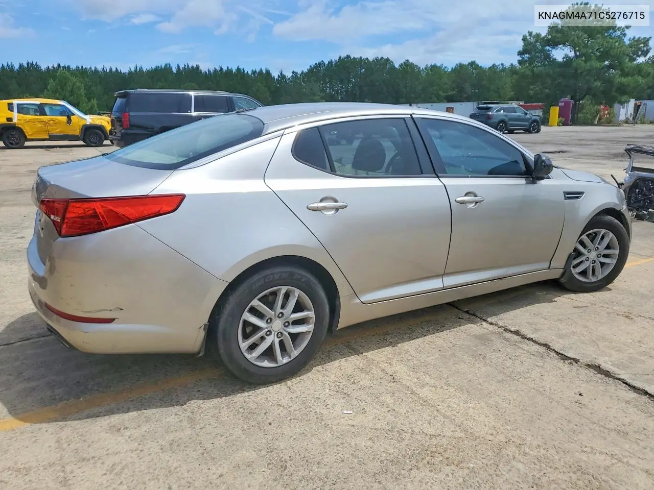 2012 Kia Optima Lx VIN: KNAGM4A71C5276715 Lot: 57930816