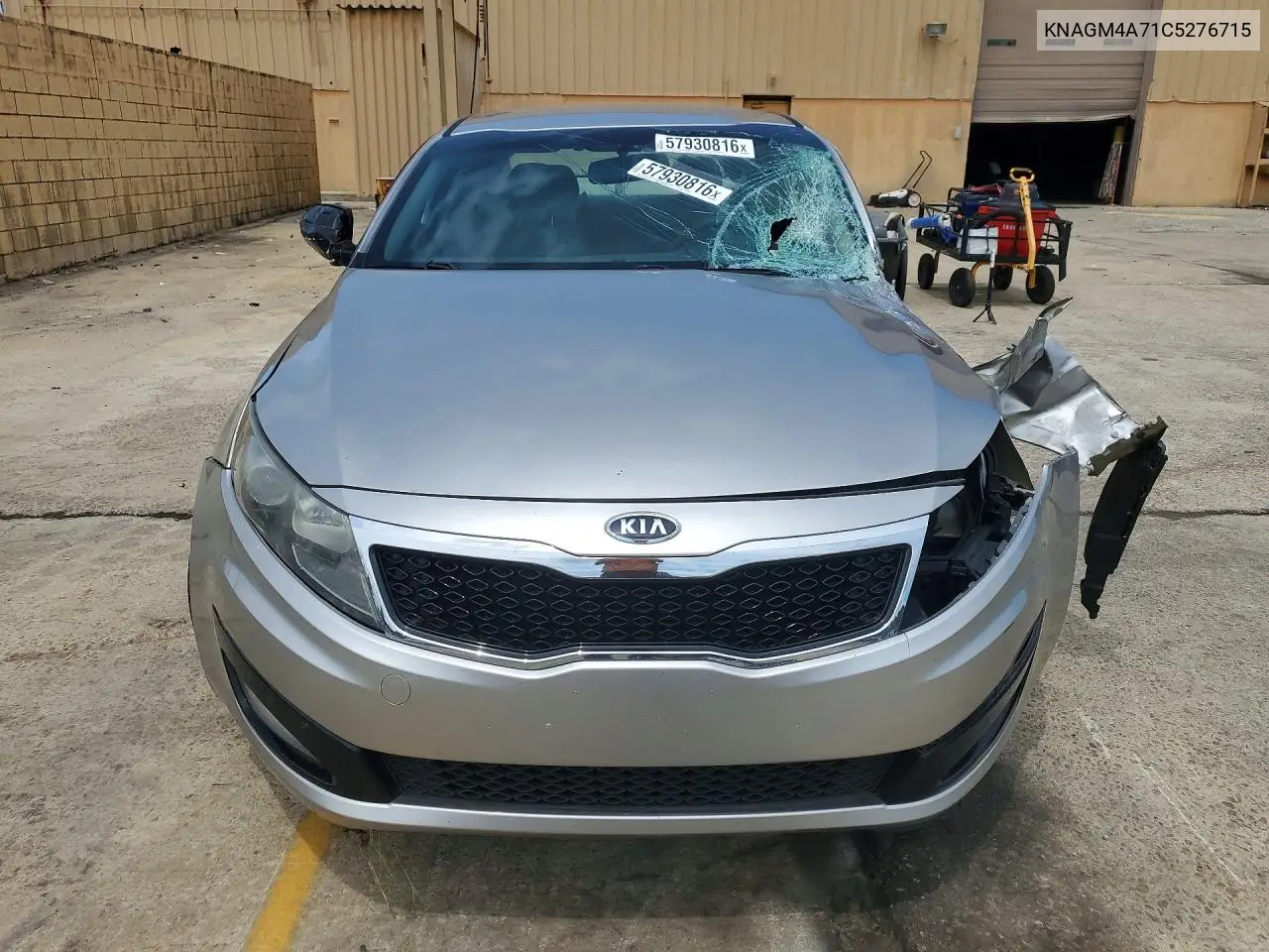 2012 Kia Optima Lx VIN: KNAGM4A71C5276715 Lot: 57930816