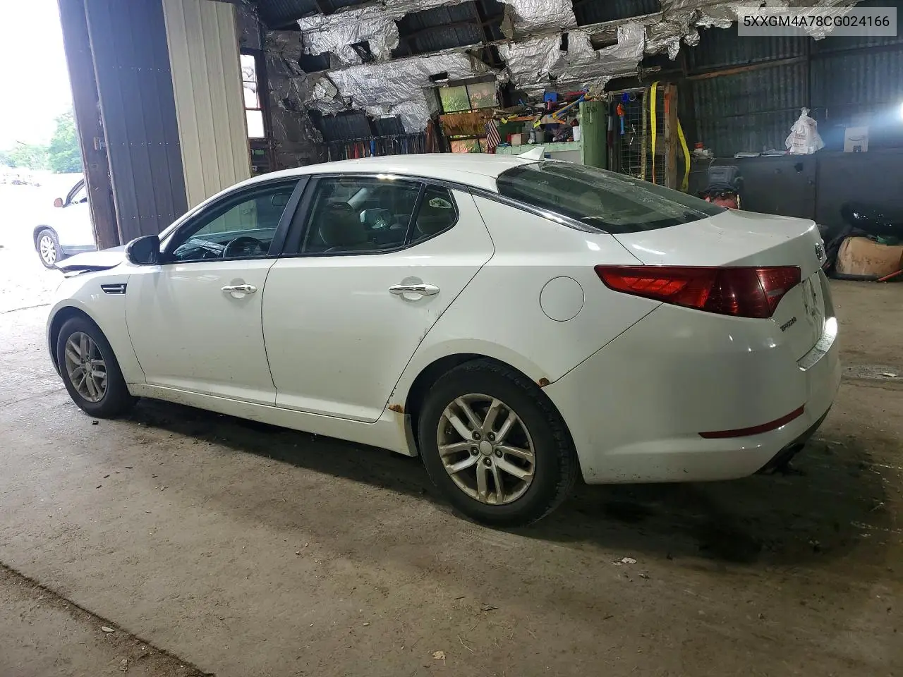 2012 Kia Optima Lx VIN: 5XXGM4A78CG024166 Lot: 59334736