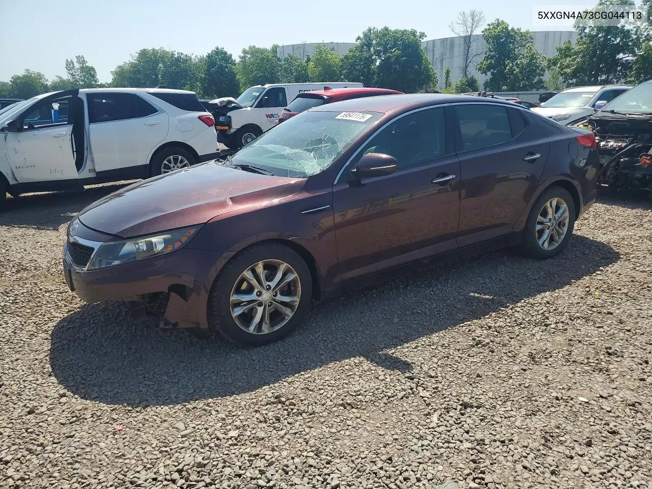 2012 Kia Optima Ex VIN: 5XXGN4A73CG044113 Lot: 59641176