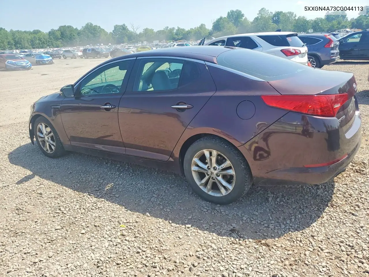 2012 Kia Optima Ex VIN: 5XXGN4A73CG044113 Lot: 59641176