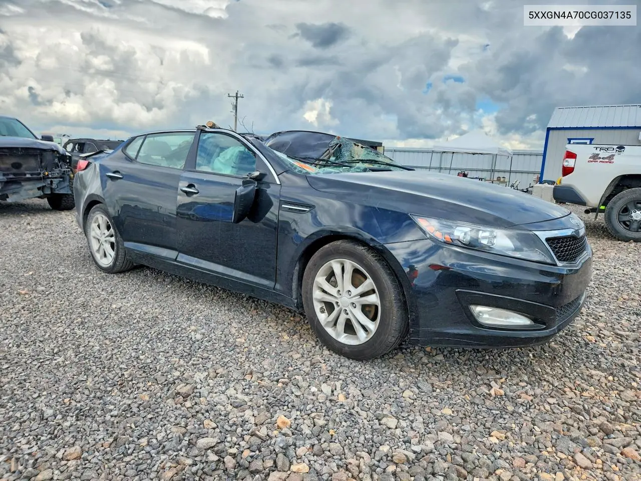 2012 Kia Optima Ex VIN: 5XXGN4A70CG037135 Lot: 60709716