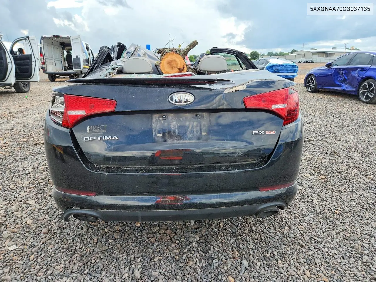 2012 Kia Optima Ex VIN: 5XXGN4A70CG037135 Lot: 60709716