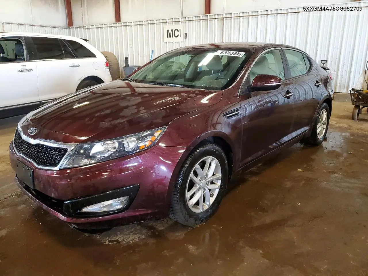2012 Kia Optima Lx VIN: 5XXGM4A76CG052709 Lot: 62053606