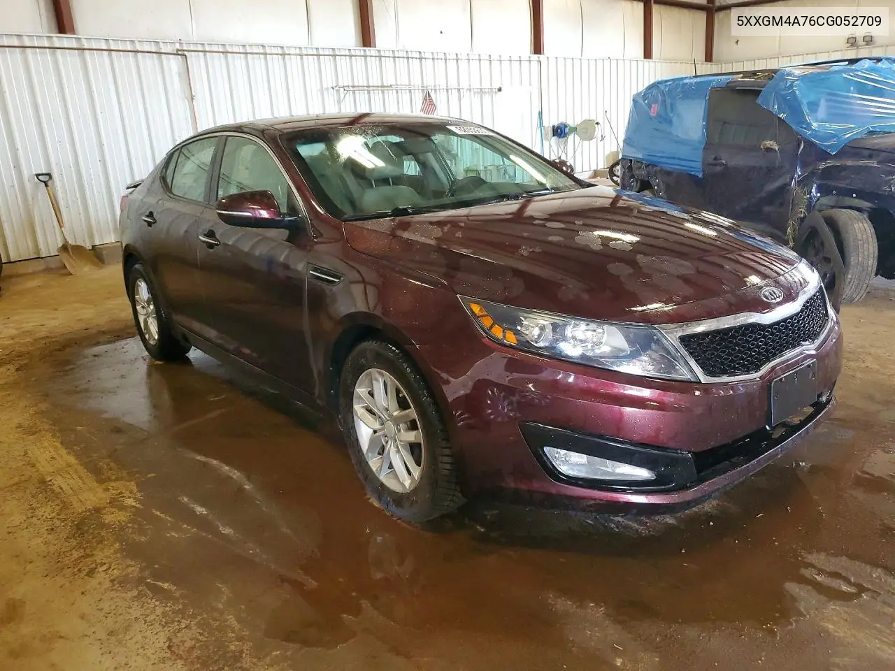 2012 Kia Optima Lx VIN: 5XXGM4A76CG052709 Lot: 62053606