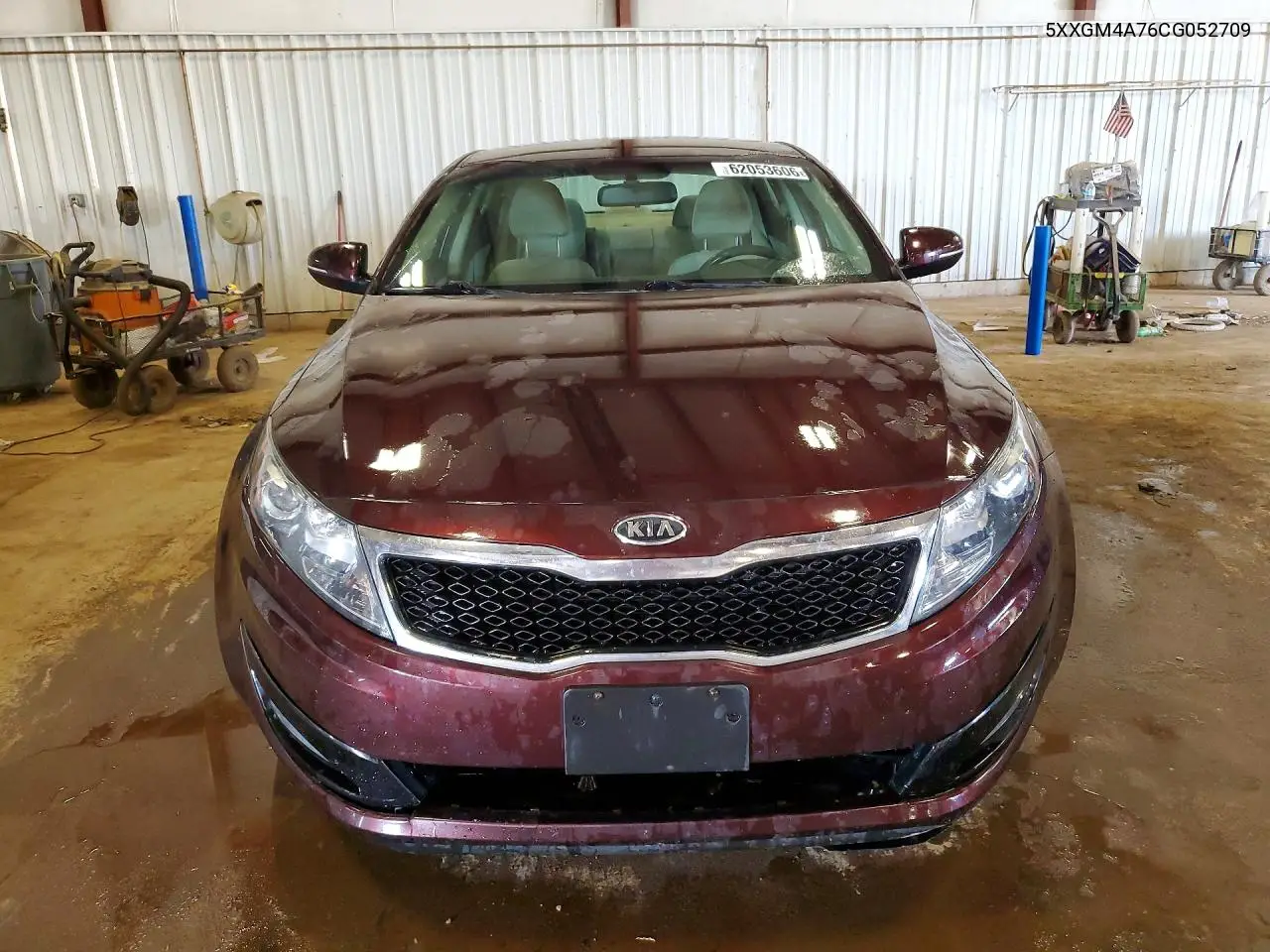 2012 Kia Optima Lx VIN: 5XXGM4A76CG052709 Lot: 62053606