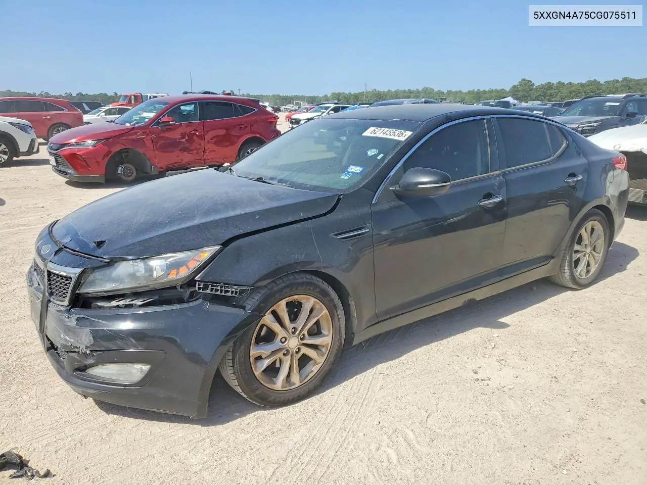 2012 Kia Optima Ex VIN: 5XXGN4A75CG075511 Lot: 62145536