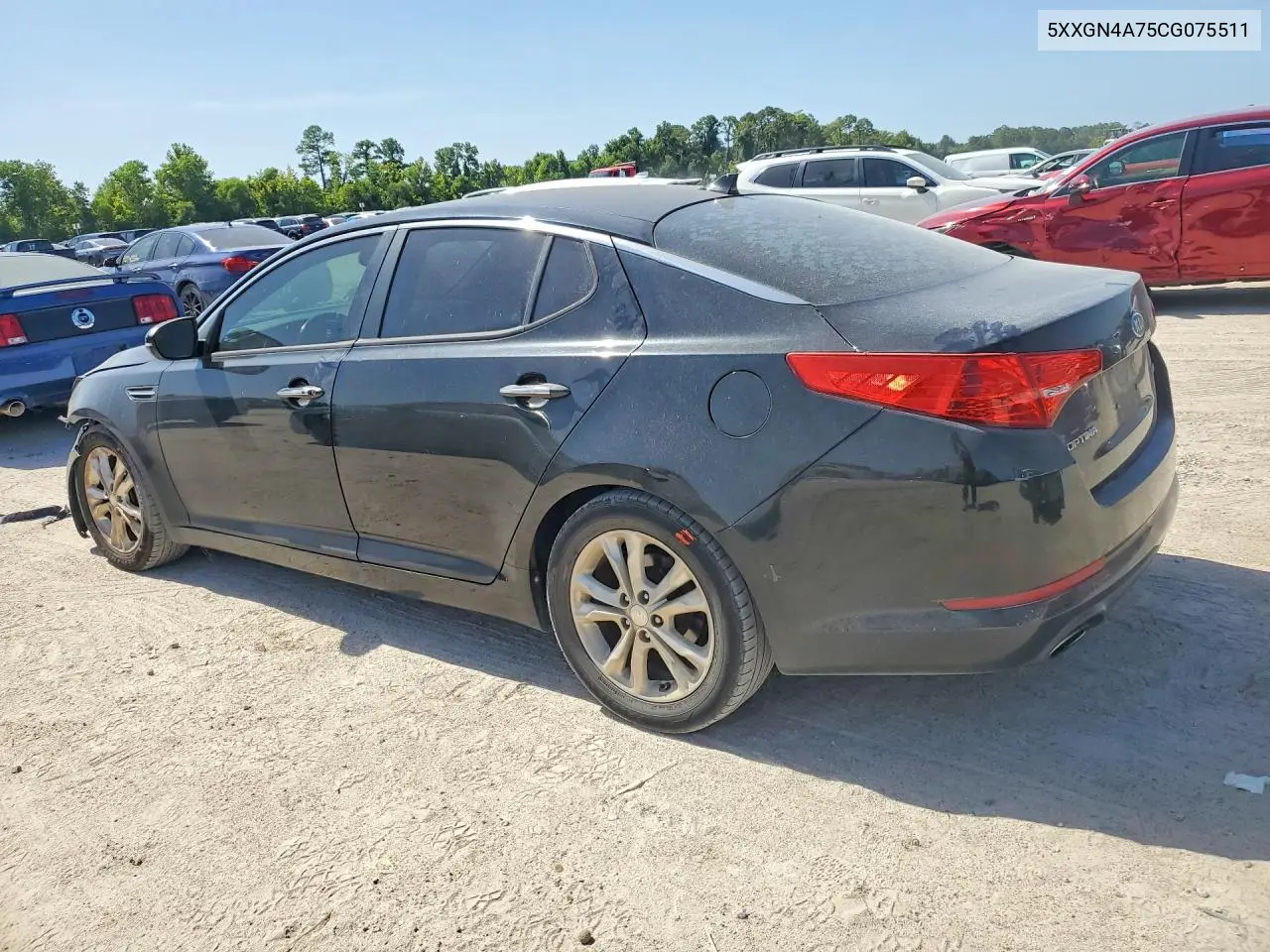 2012 Kia Optima Ex VIN: 5XXGN4A75CG075511 Lot: 62145536