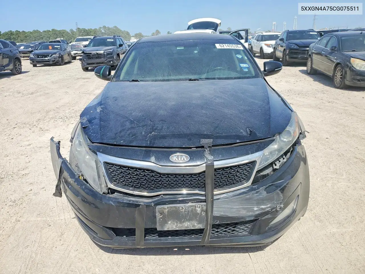 2012 Kia Optima Ex VIN: 5XXGN4A75CG075511 Lot: 62145536
