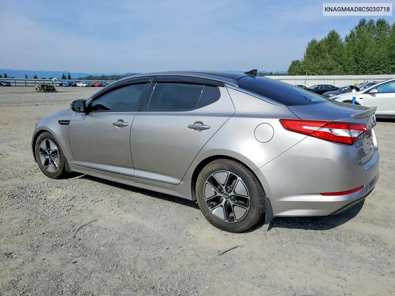 2012 Kia Optima Hybrid VIN: KNAGM4AD8C5030718 Lot: 62160486