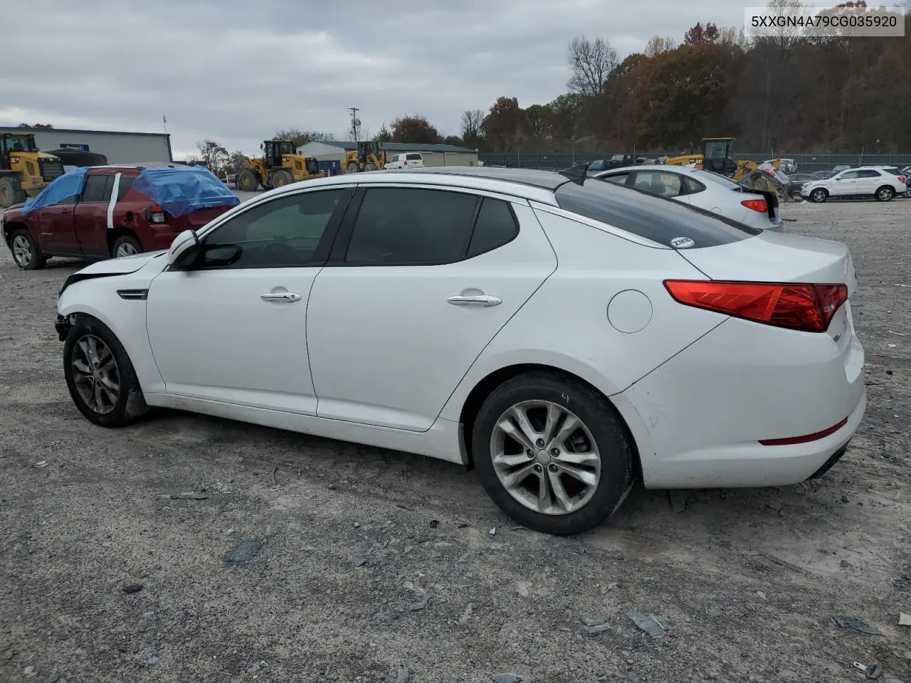 5XXGN4A79CG035920 2012 Kia Optima Ex