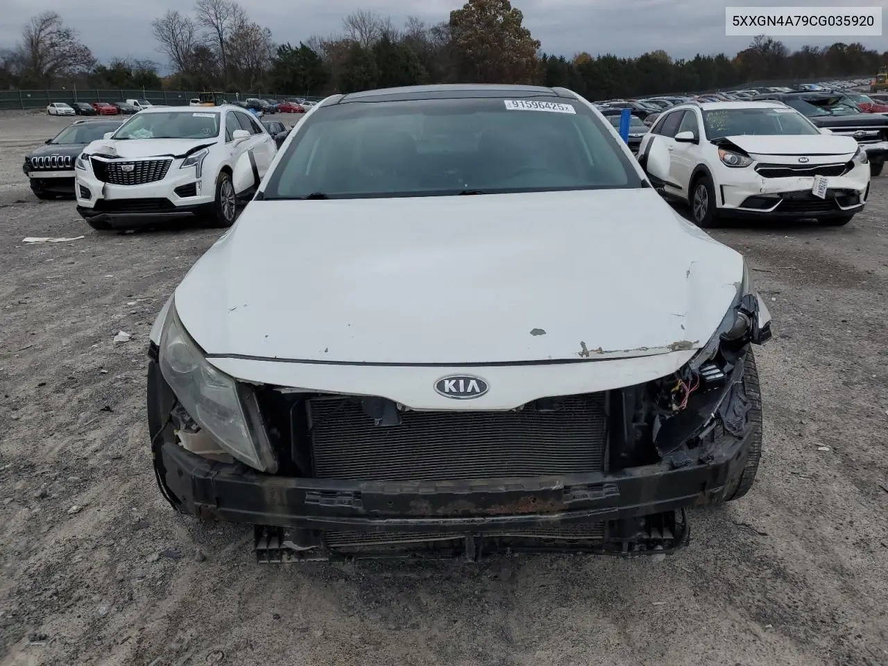 5XXGN4A79CG035920 2012 Kia Optima Ex