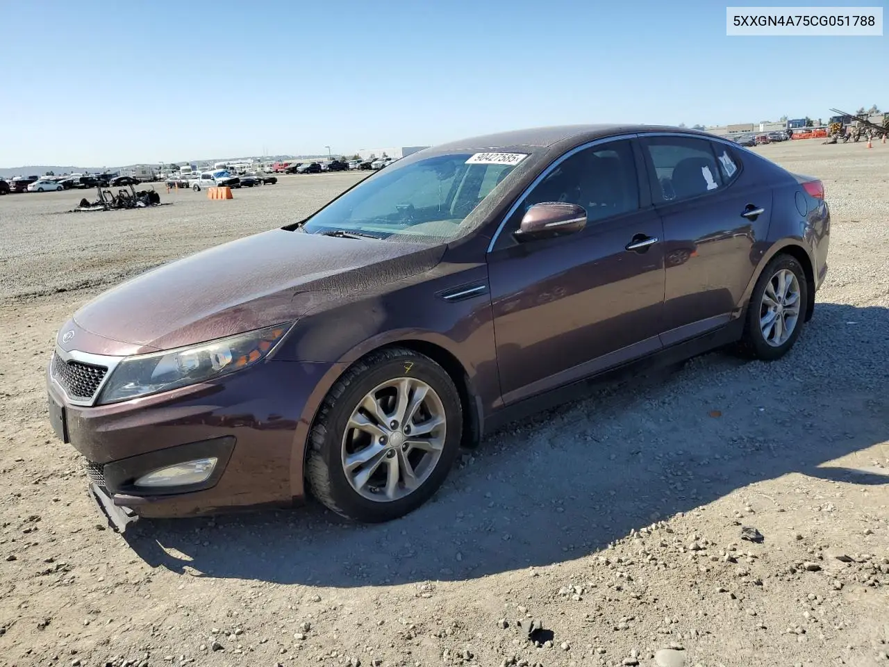 5XXGN4A75CG051788 2012 Kia Optima Ex