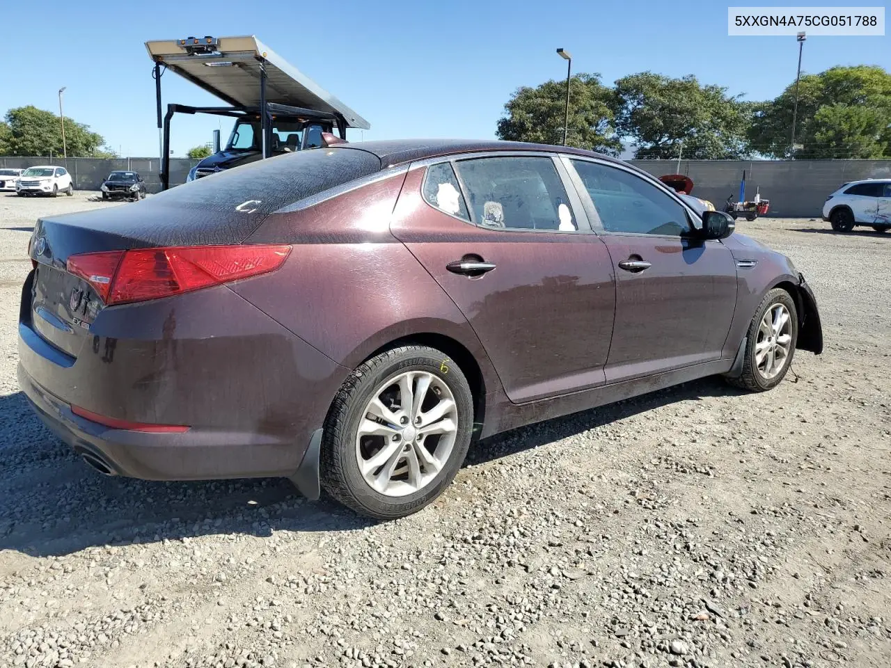 5XXGN4A75CG051788 2012 Kia Optima Ex
