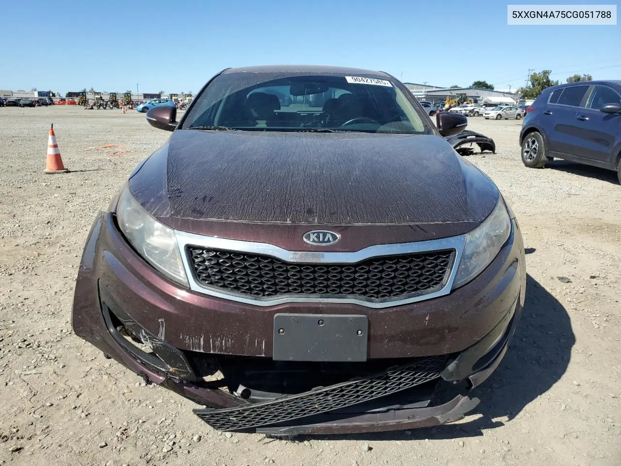 5XXGN4A75CG051788 2012 Kia Optima Ex