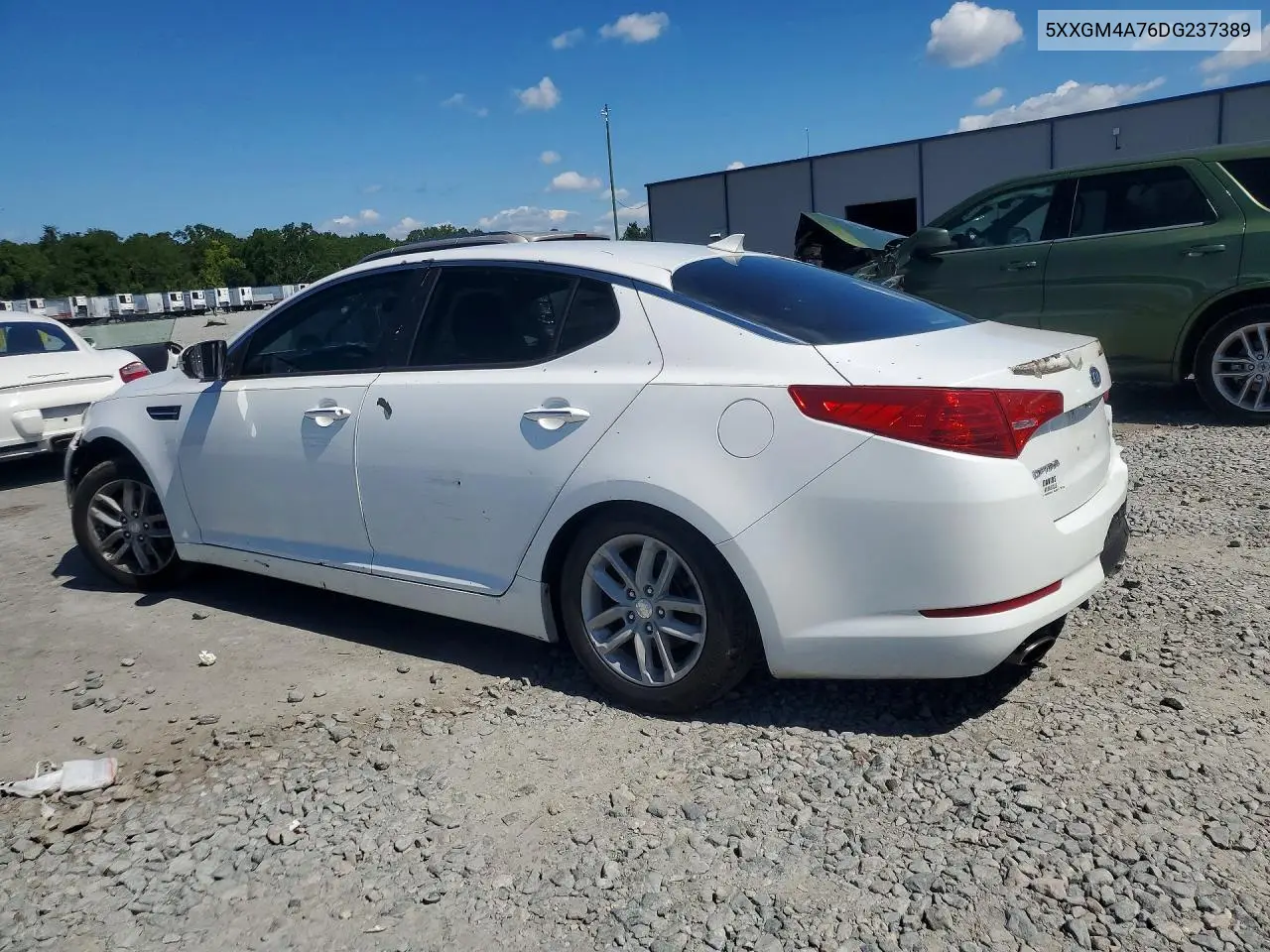 2013 Kia Optima Lx VIN: 5XXGM4A76DG237389 Lot: 52581766