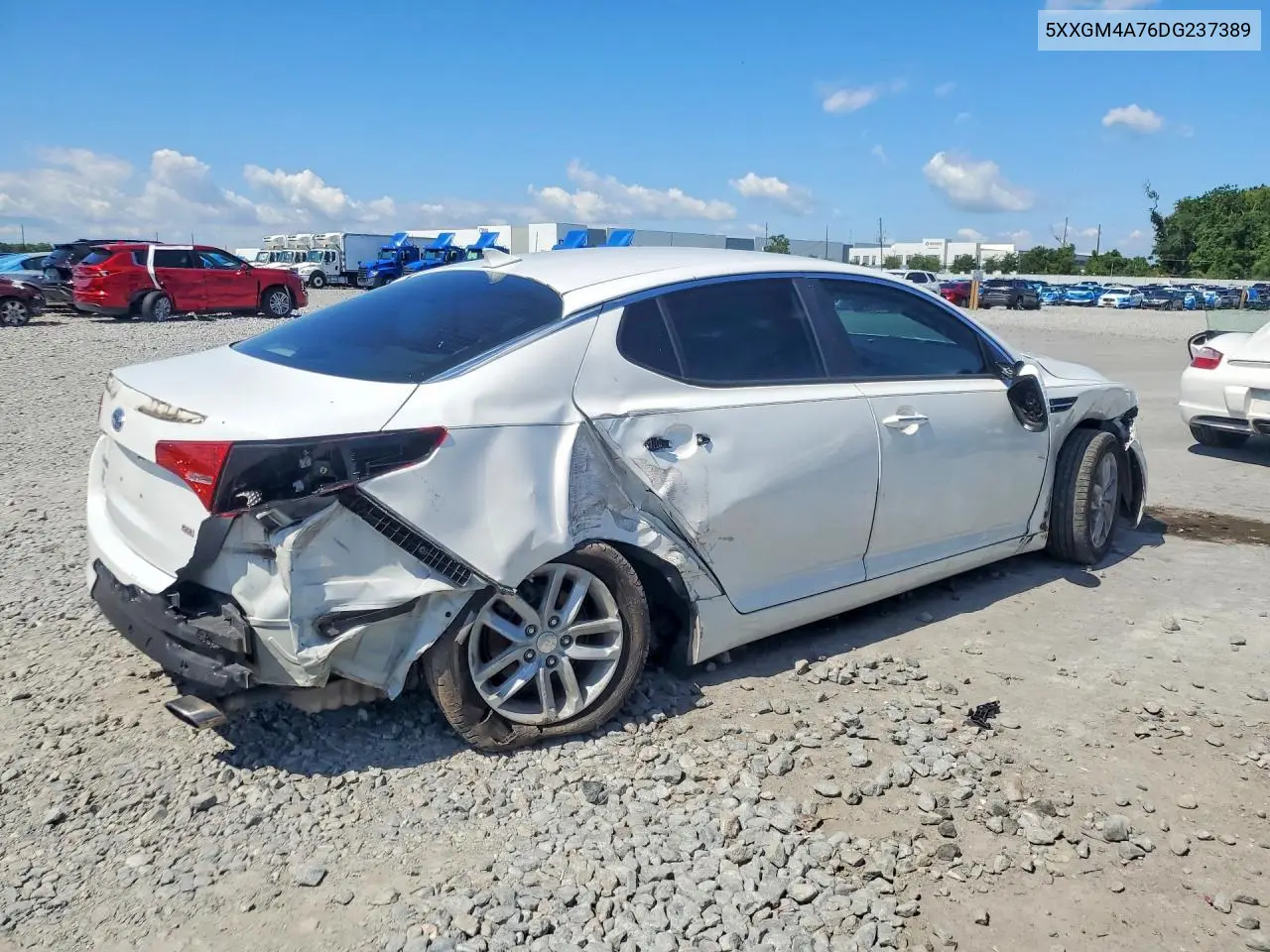 2013 Kia Optima Lx VIN: 5XXGM4A76DG237389 Lot: 52581766