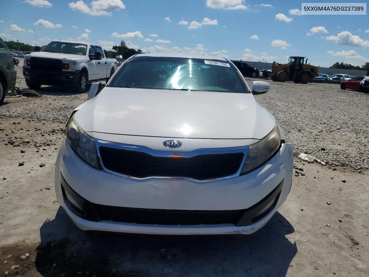 2013 Kia Optima Lx VIN: 5XXGM4A76DG237389 Lot: 52581766