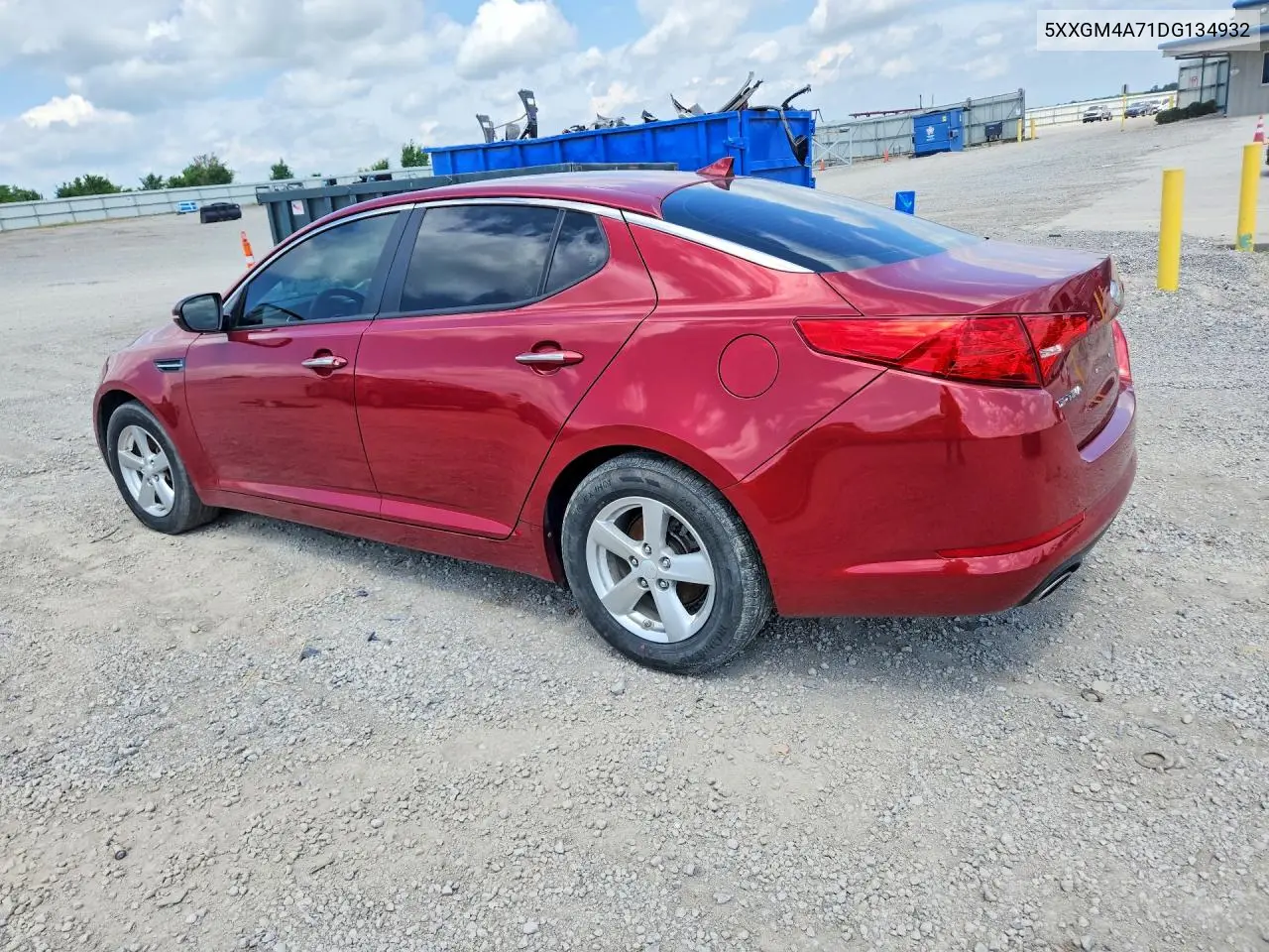 5XXGM4A71DG134932 2013 Kia Optima Lx