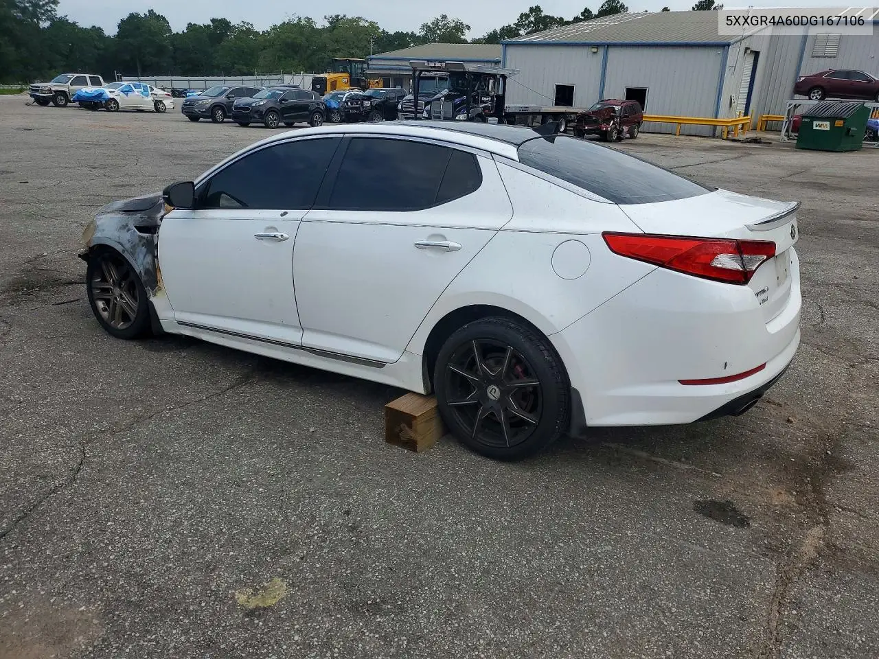 2013 Kia Optima Sx VIN: 5XXGR4A60DG167106 Lot: 58756796