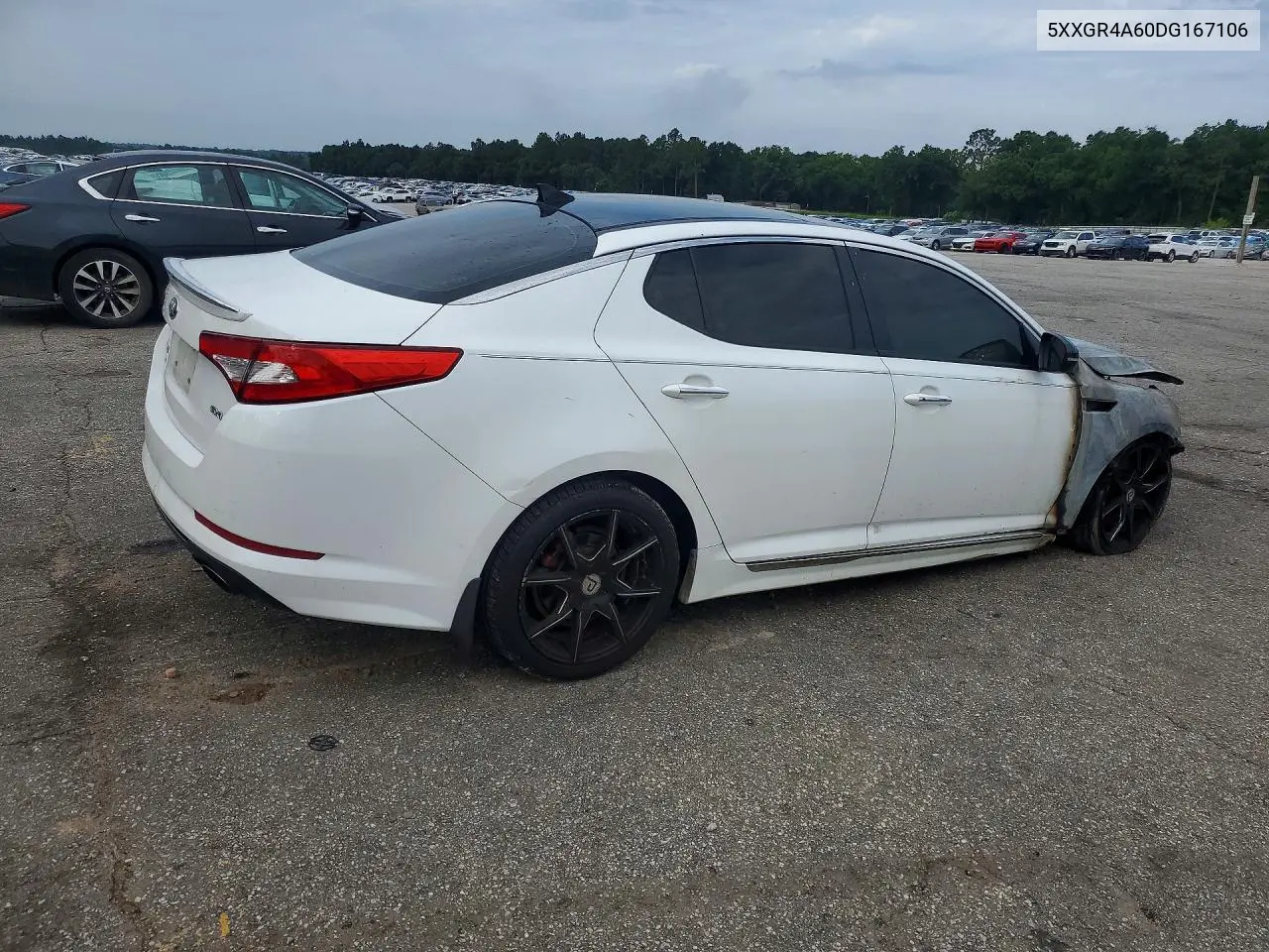2013 Kia Optima Sx VIN: 5XXGR4A60DG167106 Lot: 58756796