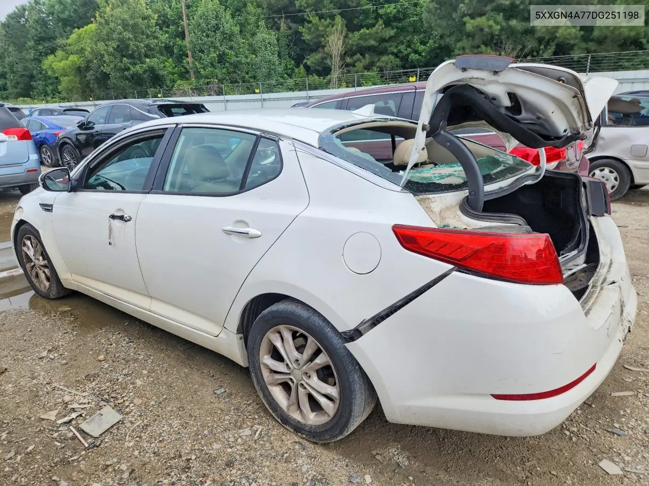 2013 Kia Optima Ex VIN: 5XXGN4A77DG251198 Lot: 59137276