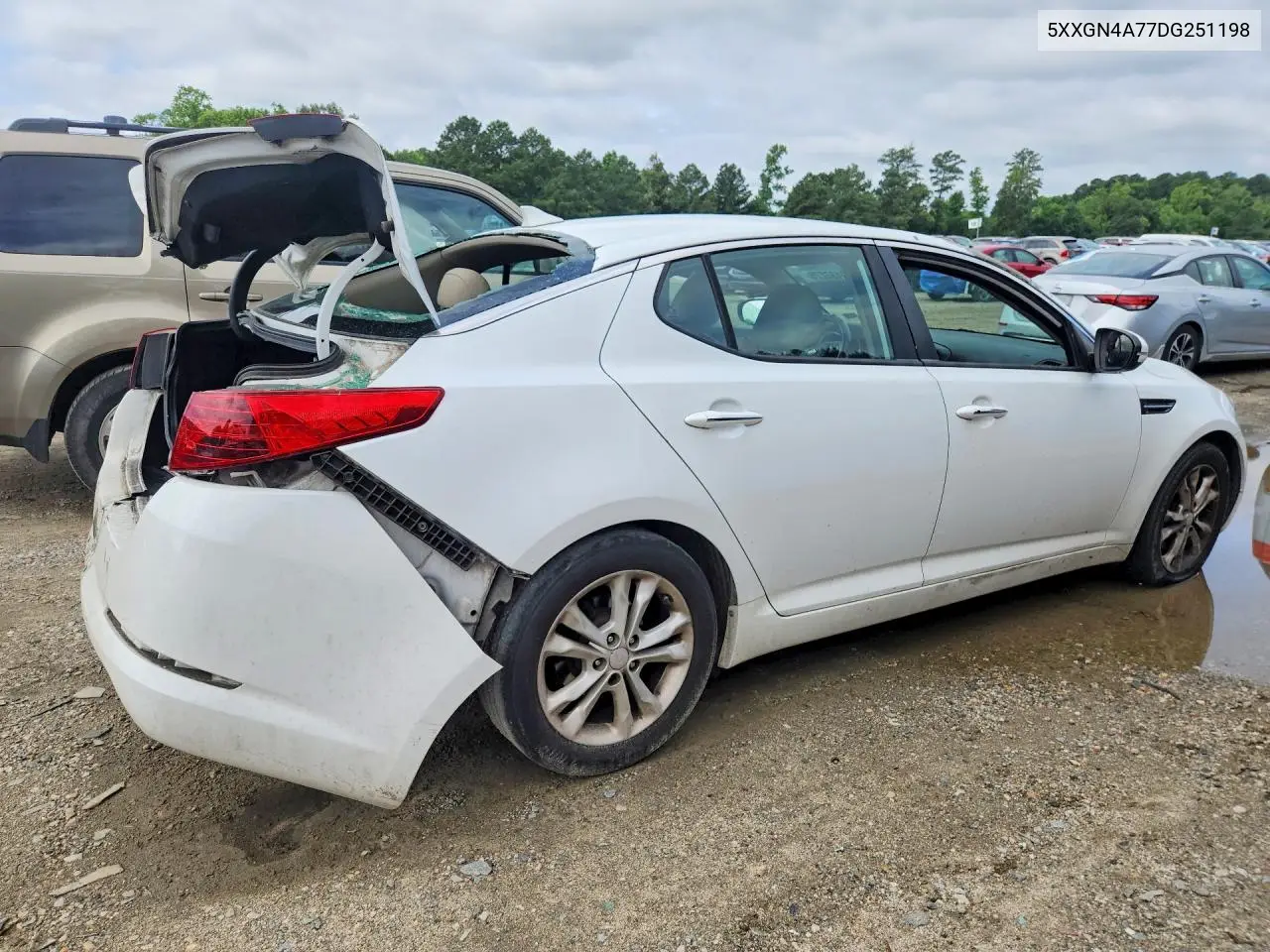 2013 Kia Optima Ex VIN: 5XXGN4A77DG251198 Lot: 59137276