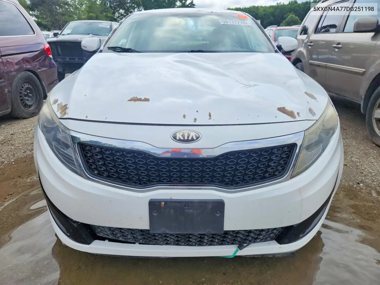 2013 Kia Optima Ex VIN: 5XXGN4A77DG251198 Lot: 59137276