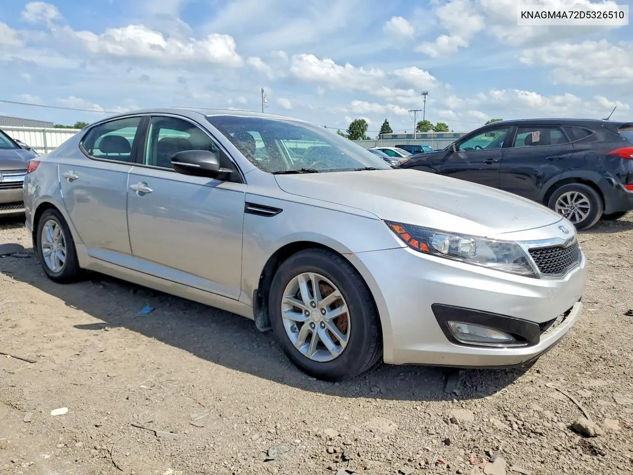 2013 Kia Optima Lx VIN: KNAGM4A72D5326510 Lot: 59152556