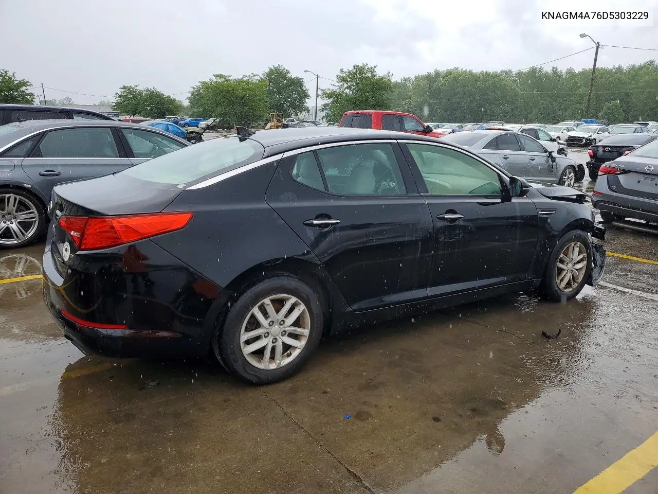 2013 Kia Optima Lx VIN: KNAGM4A76D5303229 Lot: 60170596